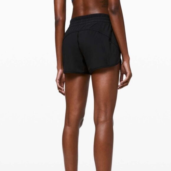 Lululemon NWT Tracker Short V 4" Black - Picture 3 of 13